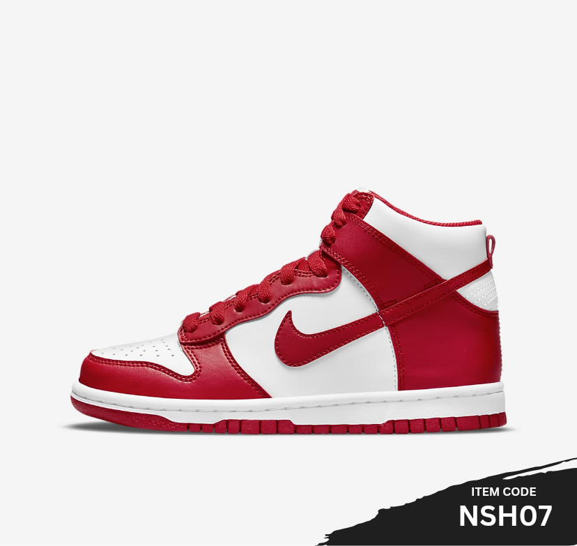 Nike - Dunk High Retro "Red Walkers" sneakers
