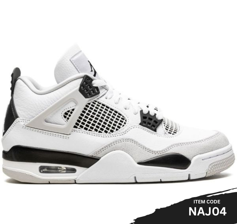 Jordan- Air Jordan 4 "Militant Black" sneakers