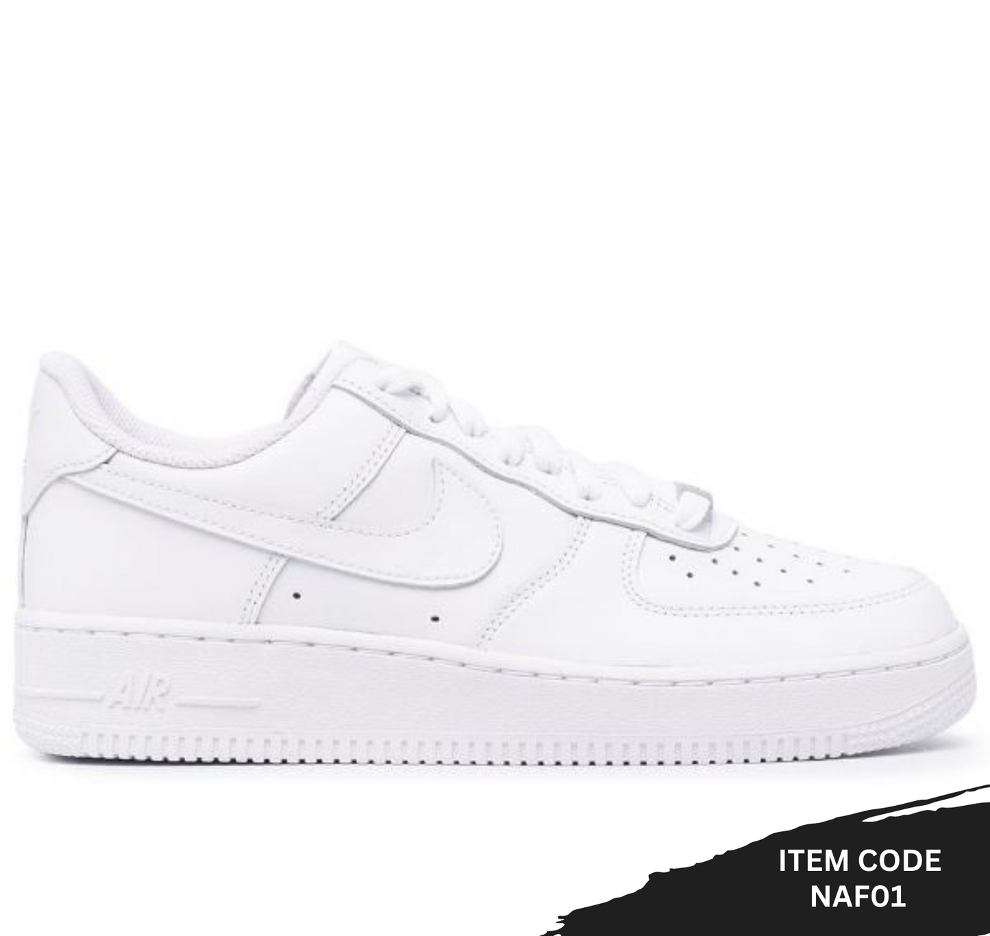 Nike - Air Force 1 Low "Triple white" sneakers