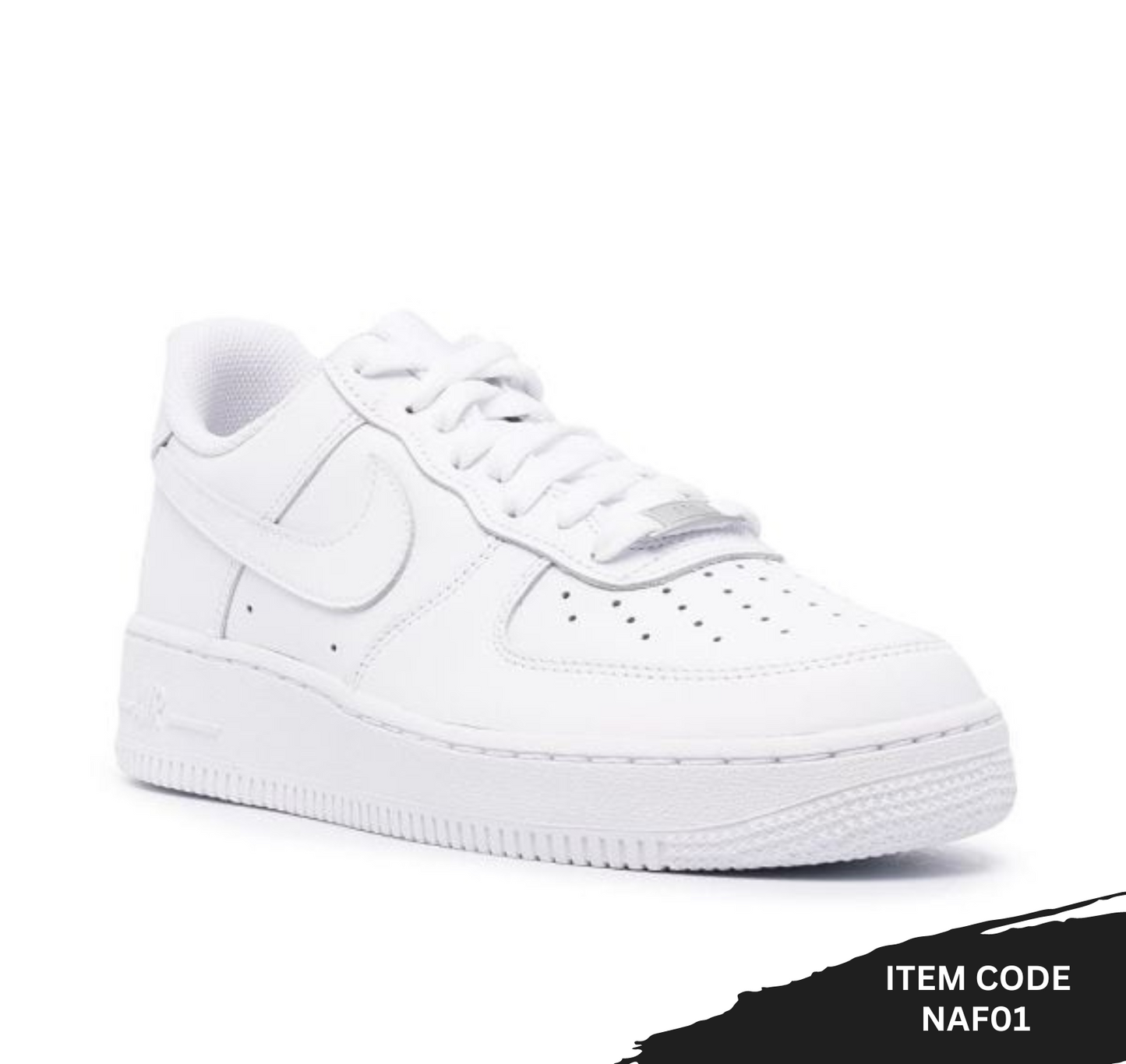 Nike - Air Force 1 Low "Triple white" sneakers